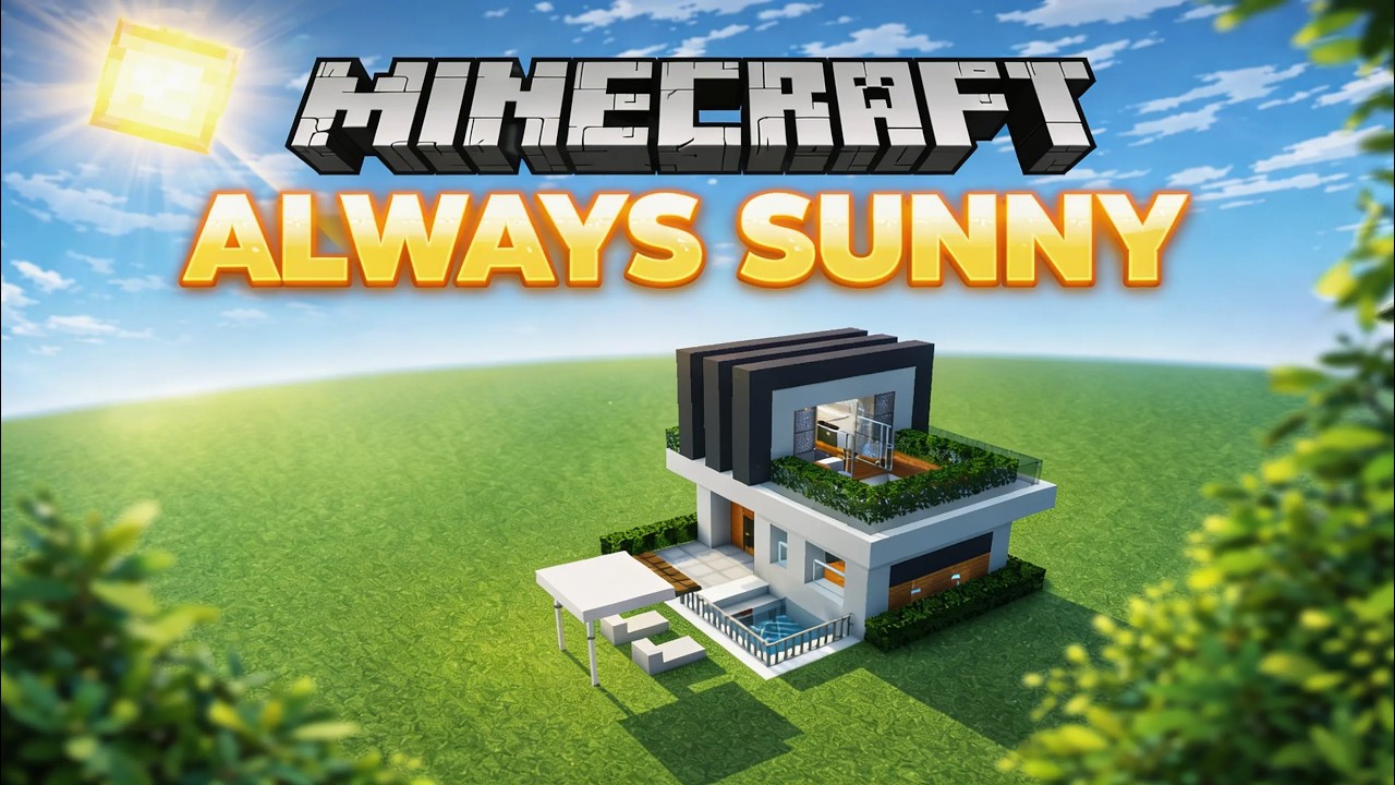 “My Dream Modern House in Minecraft”