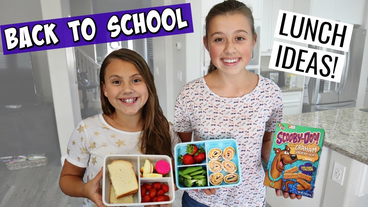 WHAT'S IN MY LUNCHBOX? Back To School Lunch Ideas For Kids And Teens!