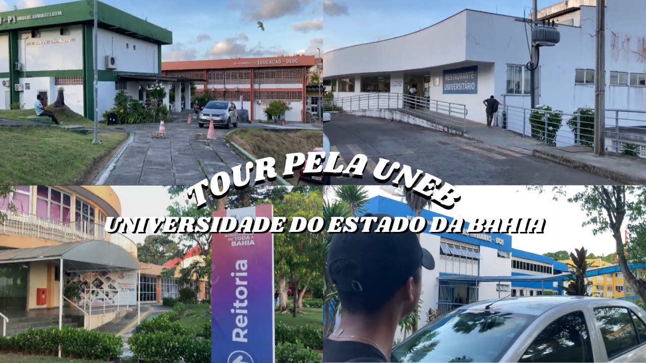 TOUR PELA UNEB - Universidade do Estado da Bahia.