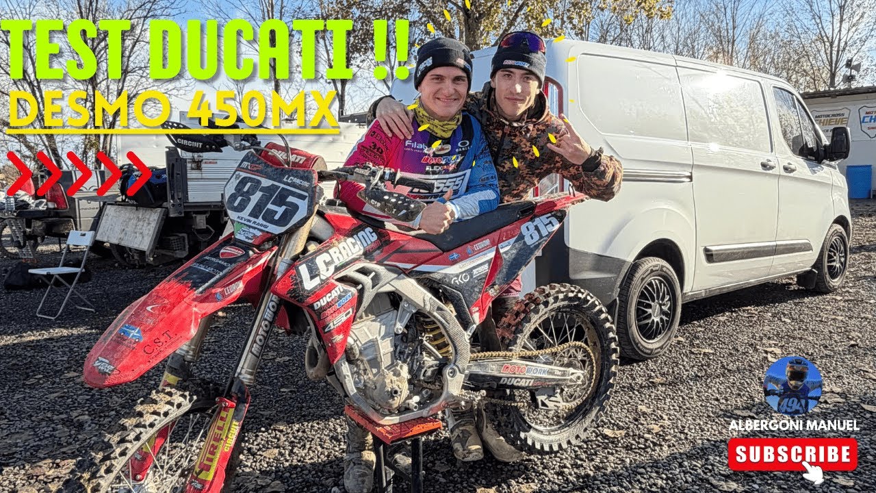 Con questa moto CAMBIA TUTTO-Ducati Desmo 450 MX-TEST