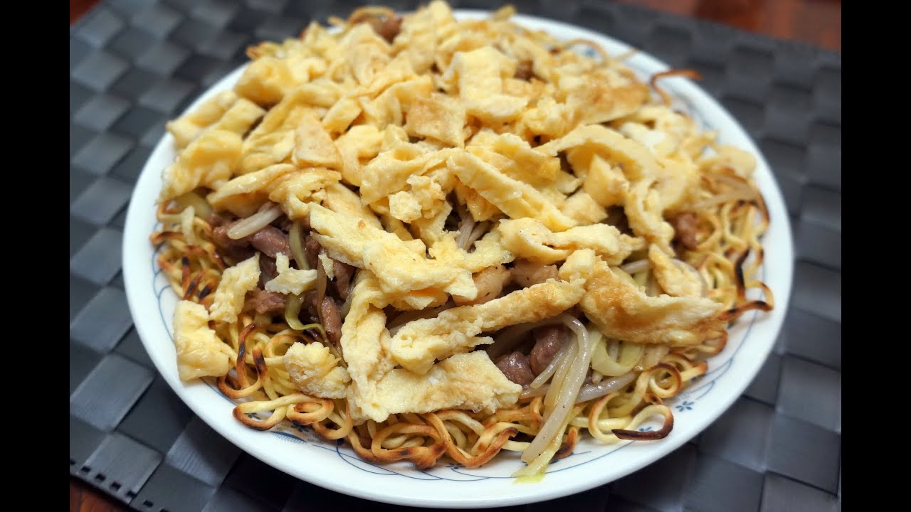 Hong Kong Recipe : Fried Noodles with Shredded Pork