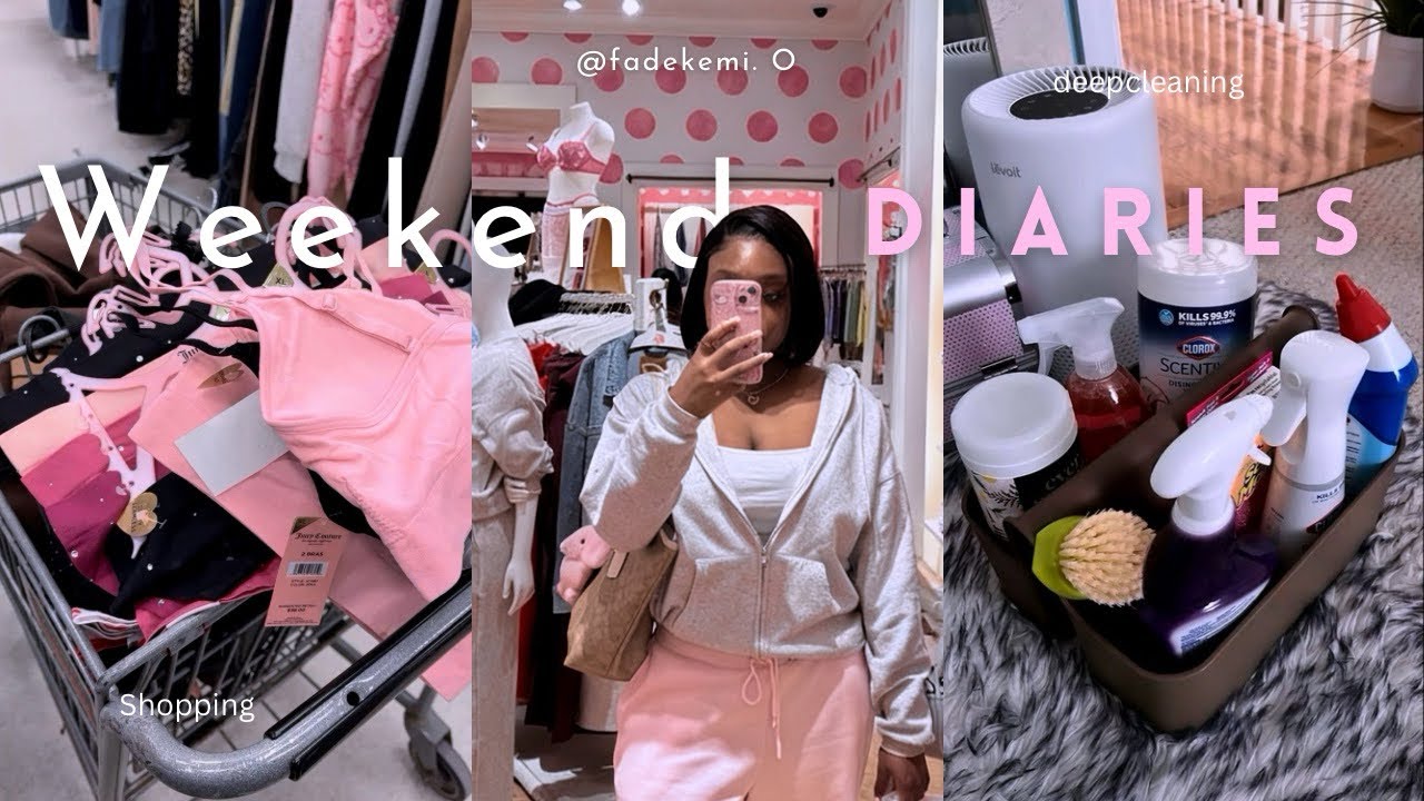 My COZY weekend reset | Grocery shopping, Mall Errands & Sunday Cleaning🧼 