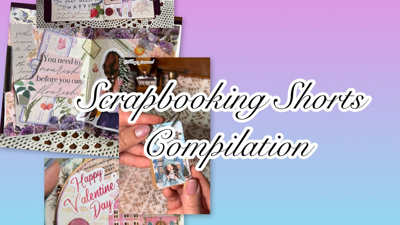 Best Scrapbooking Shorts Compilation ✂️ | Creative Scrapbook Ideas