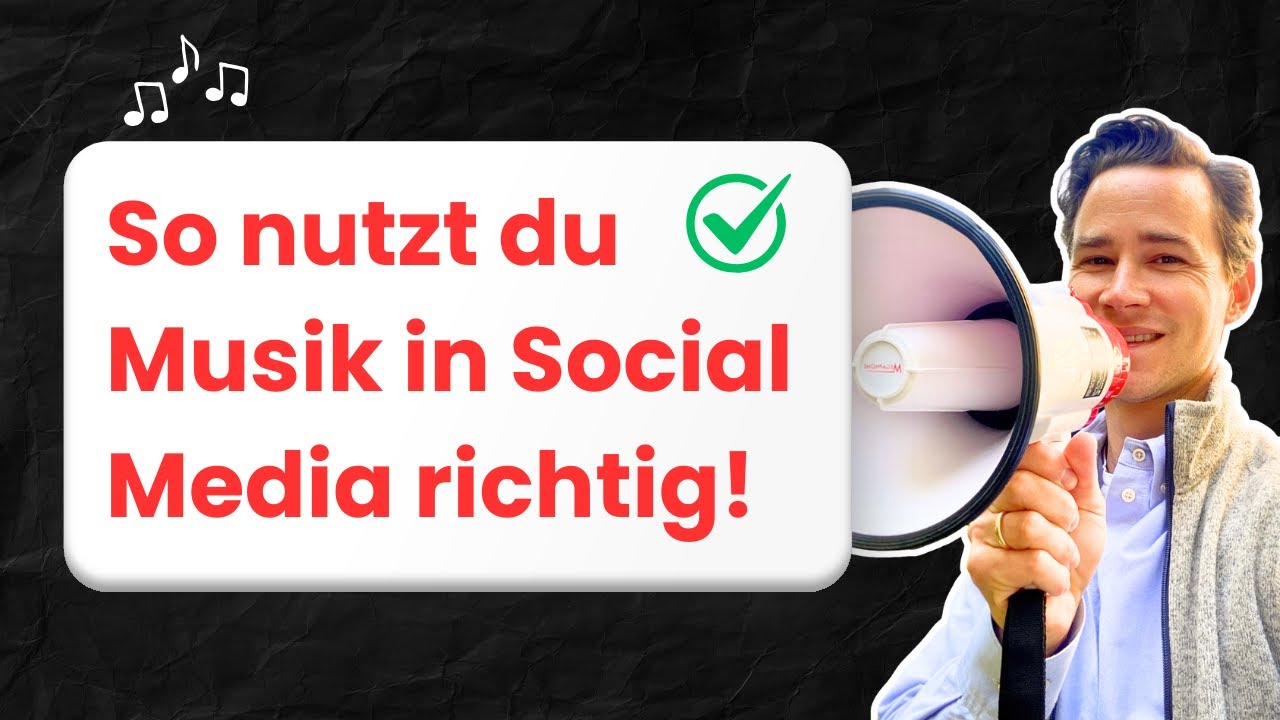 Darf ich Musik in Social Media Videos und Reels verwenden und wenn ja: wie, wo und wie lang?