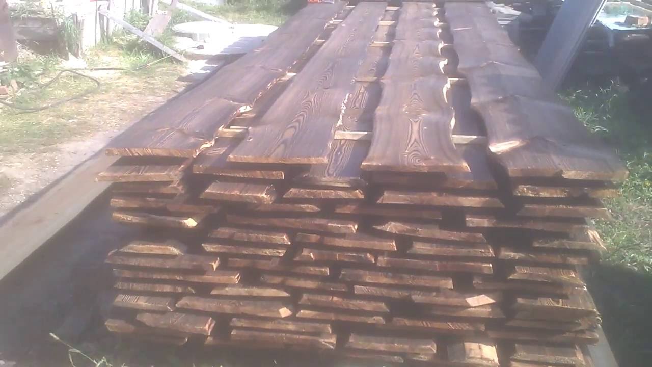Обжиг древесины Yakisugi (Shou Sugi Ban)