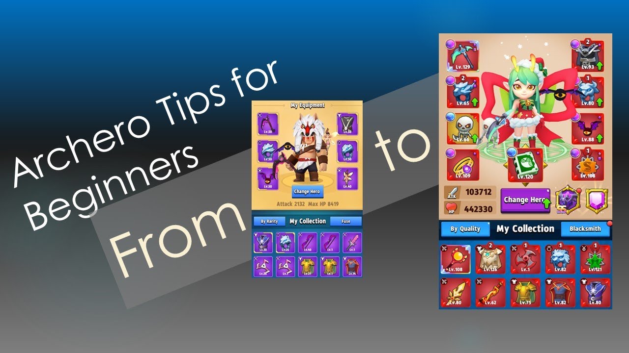 [Archero] Tips for Beginners (Stutter stepping, free gems, hero shards etc..)