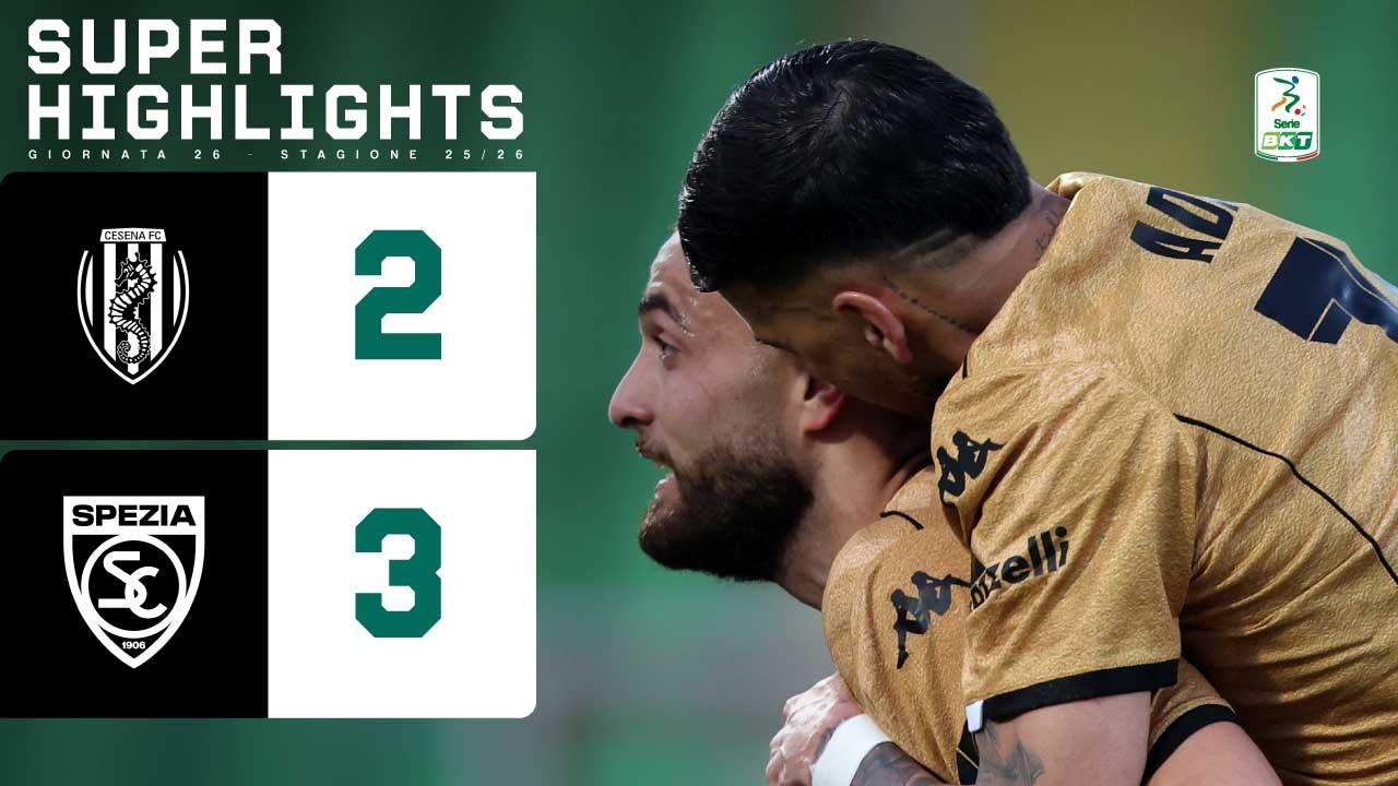 Cesena-Spezia 2-3 | SUPER HIGHLIGHTS
