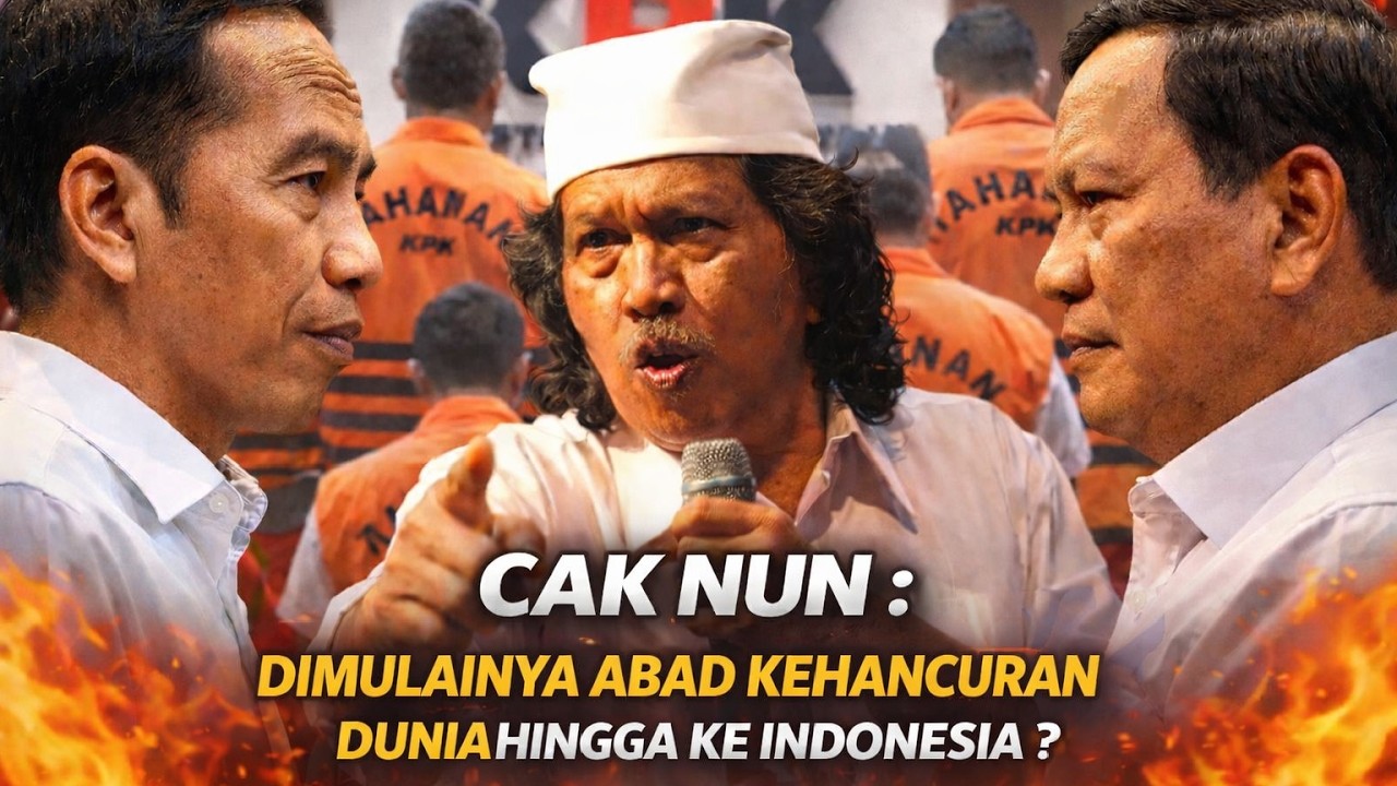 CAK NUN : DI MULAINYA AWAL KEHANCURAN DUNIA HINGGA INDONESIA ?