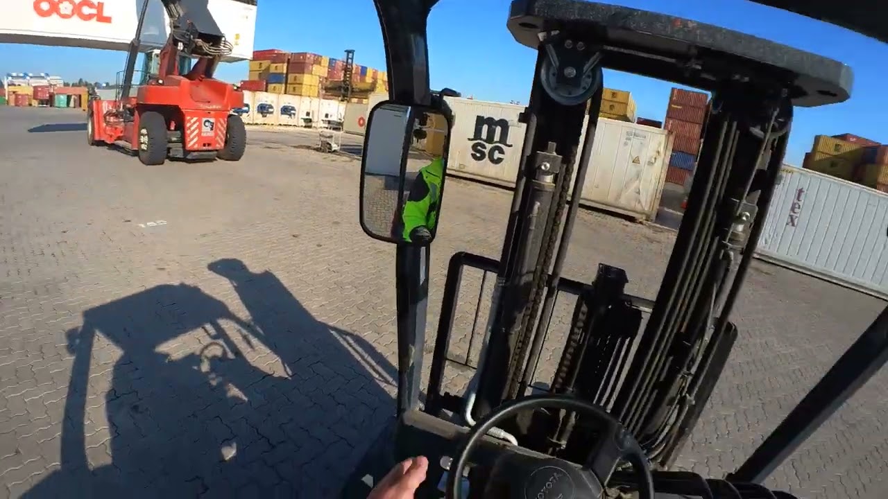 Insta360 go 2 POV Forklift Toyota San Antonio Chile