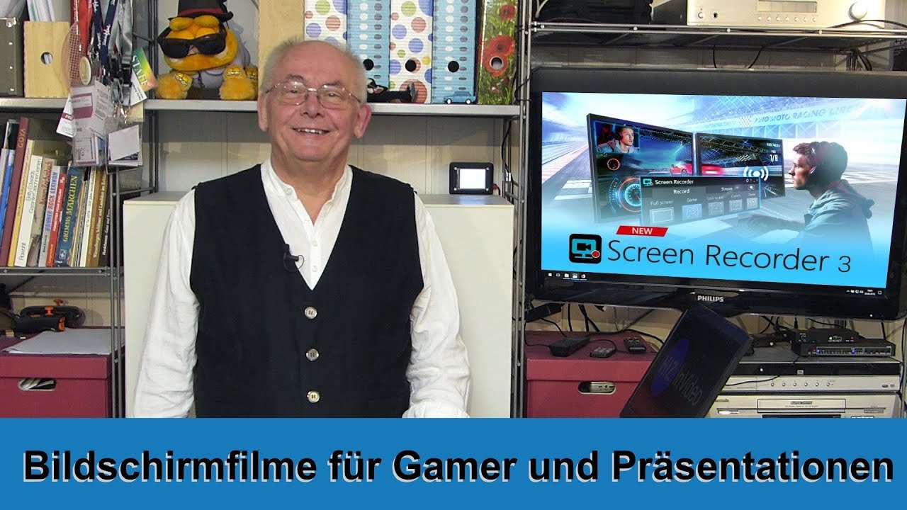 Screen Recorder auch für Gamer und Präsentationen – HIZ173
