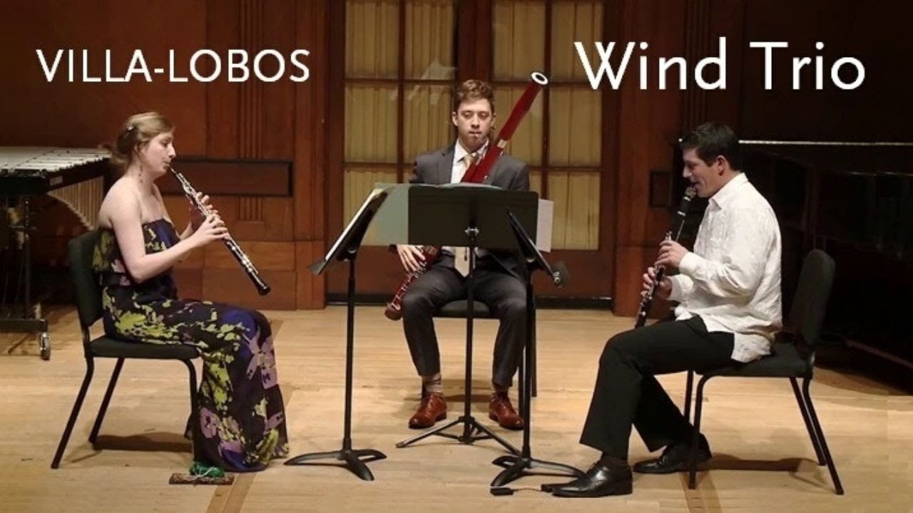 Trio for Oboe, Clarinet and Bassoon • Villa-Lobos • Members of Curtis Institute
