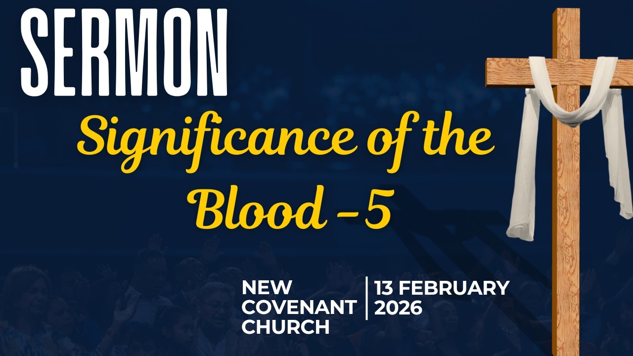 SIGNIFICANCE OF THE BLOOD - 5 | இரத்தத்தின் முக்கியத்துவமும் | SHALOM RAJ |