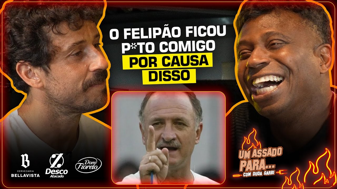 A RESENHA DE EDILSON CAPETINHA COM FELIPÃO NA SELEÇÃO QUE QUASE DEU RUIM | Cortes do Duda