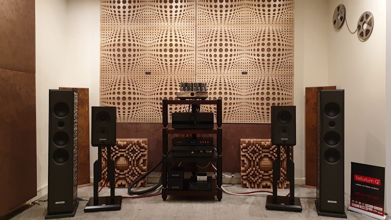 Canor Audio plus Audio Solutions Overture speakers
