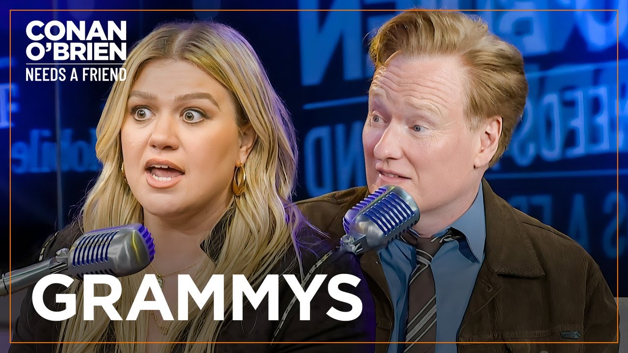Kelly Clarkson Thought She Had Cancer While Performing At The Grammys | Conan O'Brien Needs A Friend