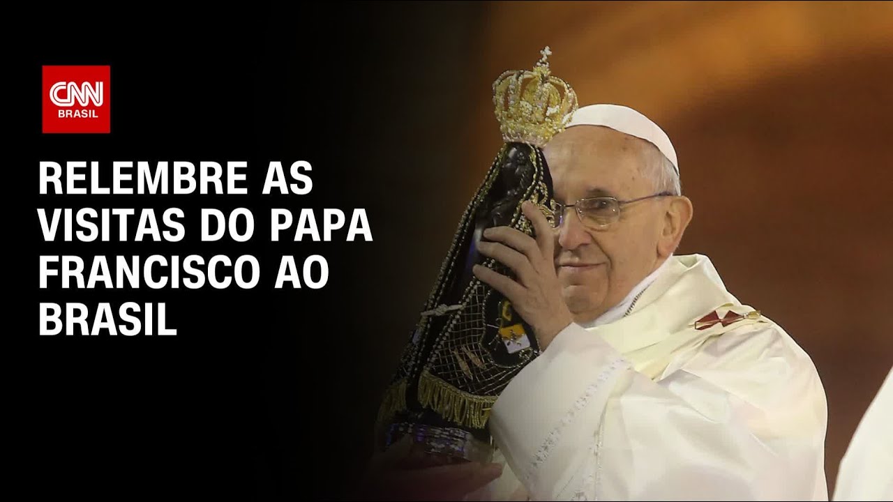 Papa Francisco visitou o Brasil duas vezes; relembre | BASTIDORES CNN