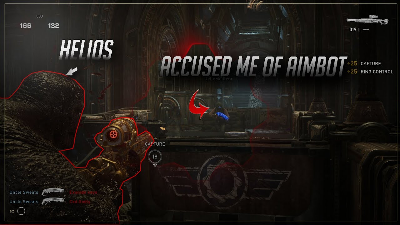 Gears 5 - I WENT OFF WITH SNIPER! (Ranked Control) Aimbot Mode 🤯