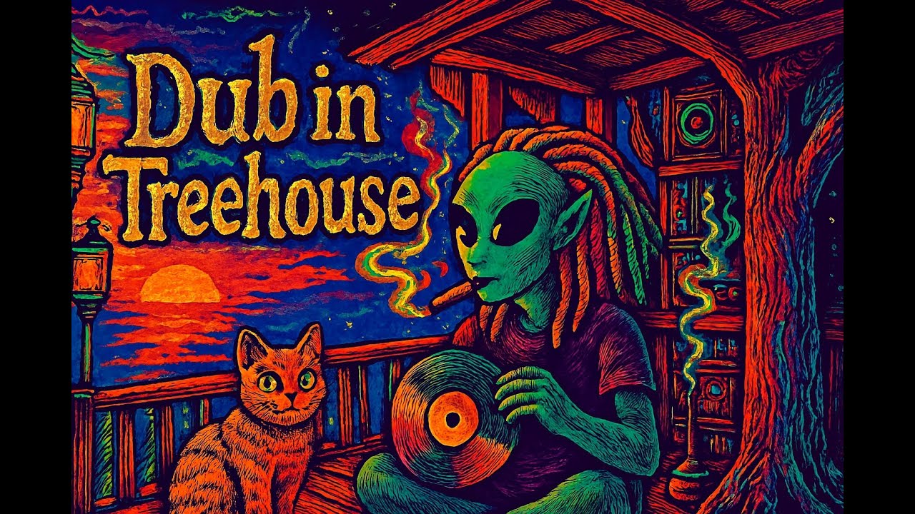 Dub in the Treehouse 2025🪐🌴👽 Reggae Dub  Psychedelic Mix