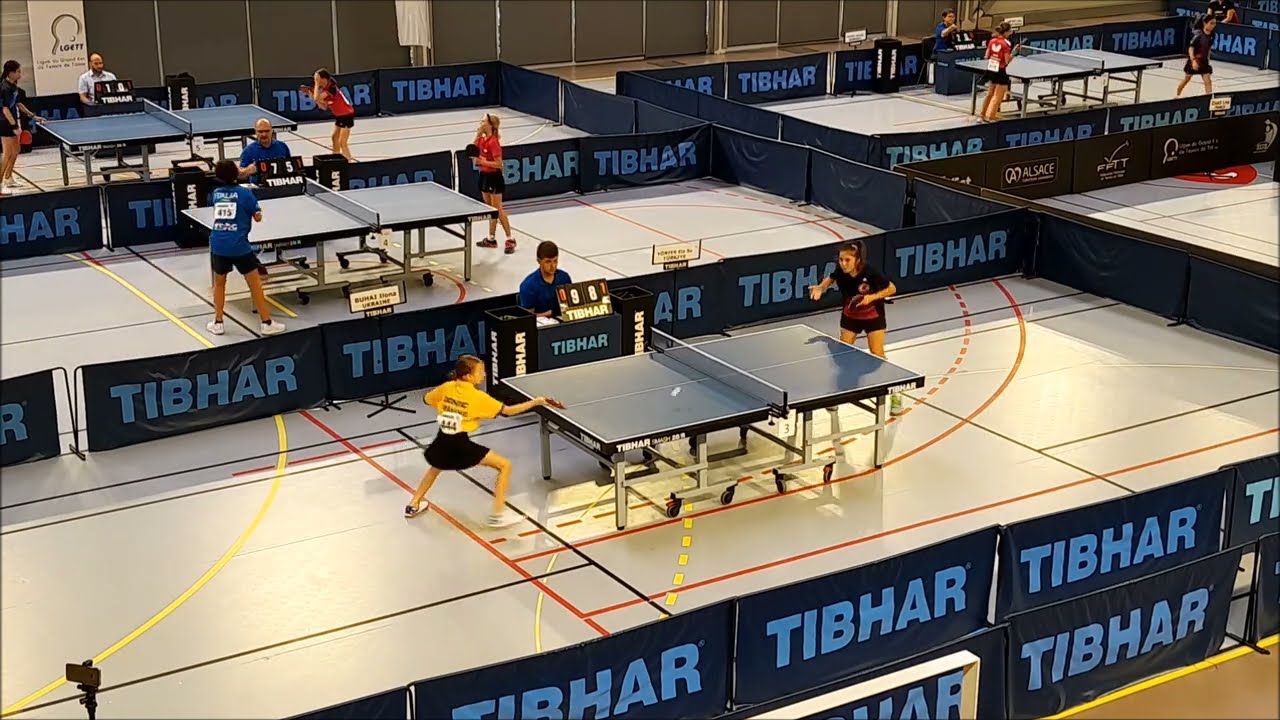 YÖNTER Ela Su vs BUHAI Ilona|Girls 2012 quarterfinal|Eurominichamps 2023