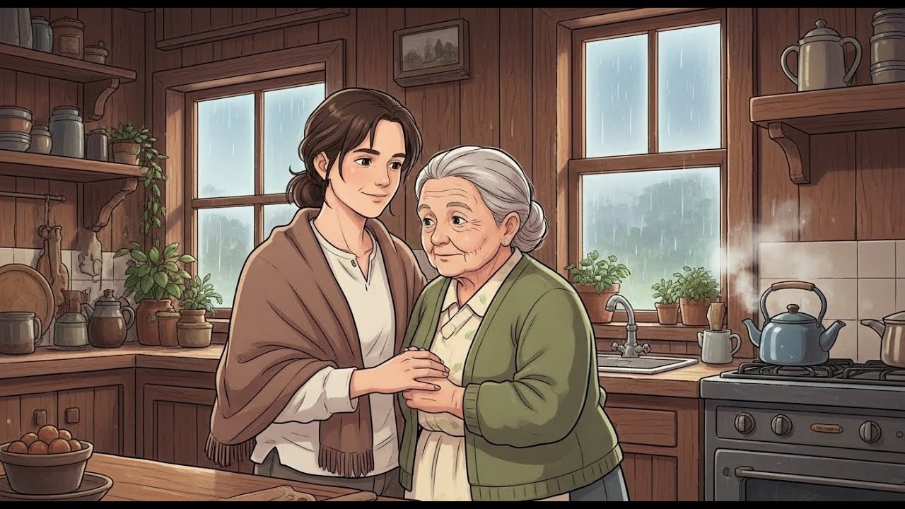 A Quiet Rainy Morning at the Old Countryside Home | Slow Living | Cozy ASMR Story 🌧🍵