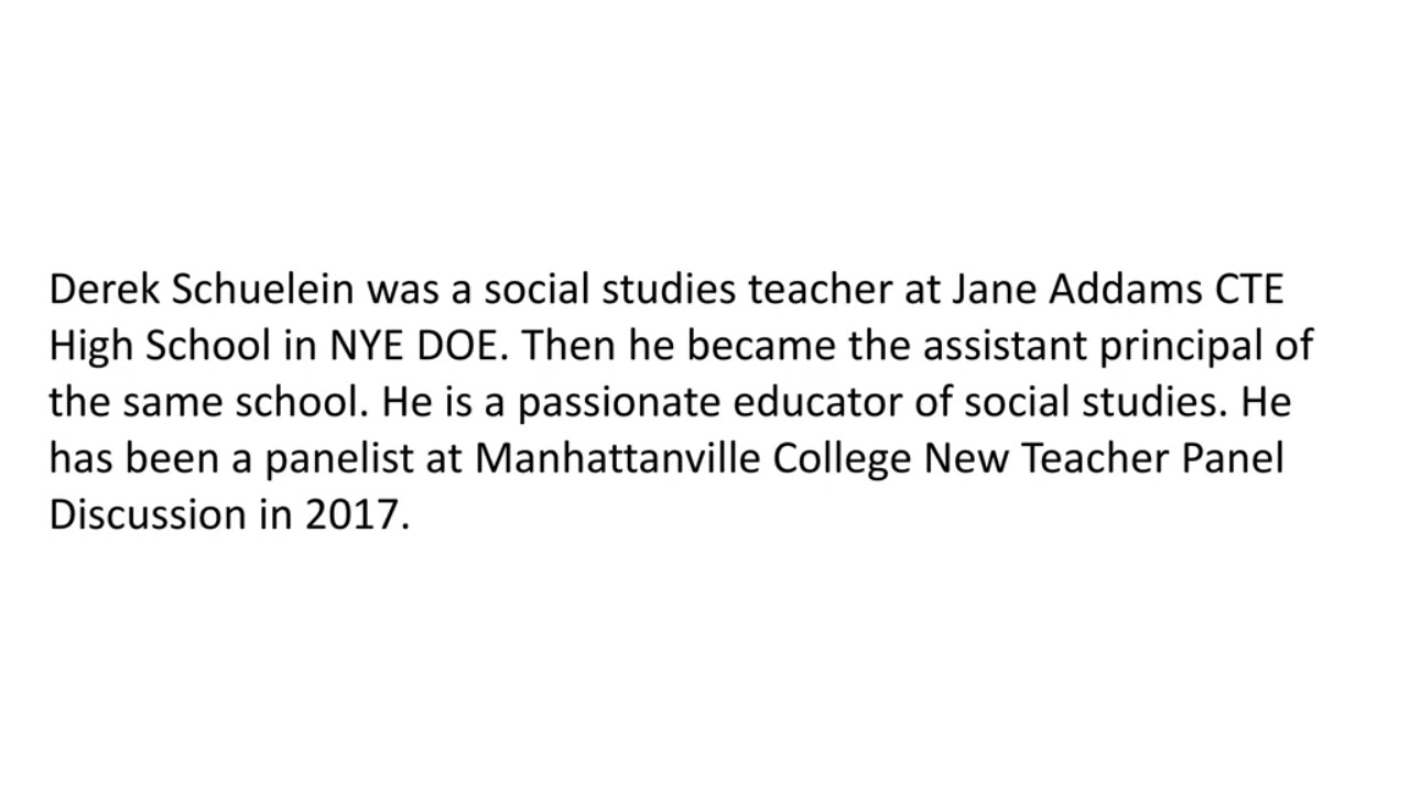 Derek Schuelein - Remarkably Capable Expert From New York