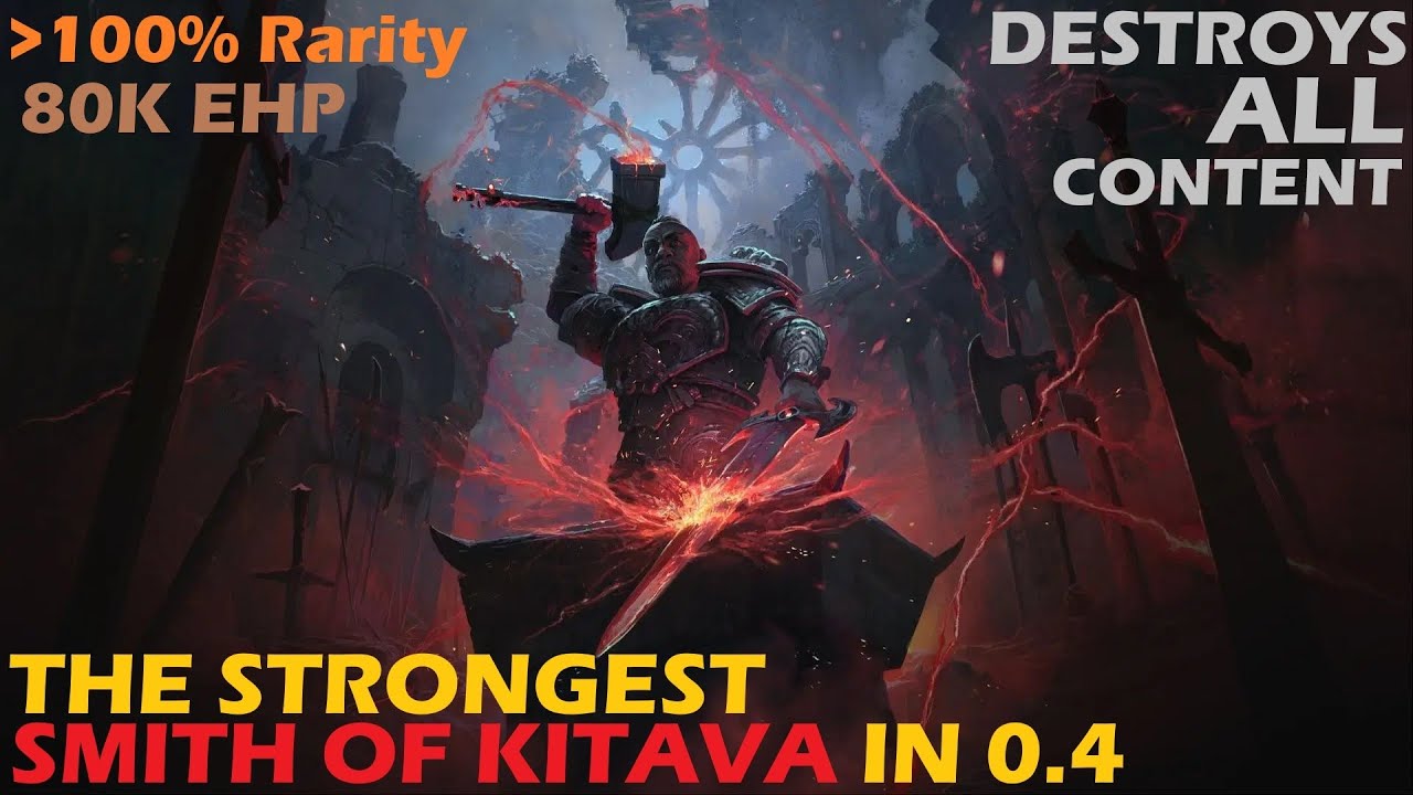 The Strongest Warrior/Smith of Kitava Build You'll Ever See in 0.4 [POE2]