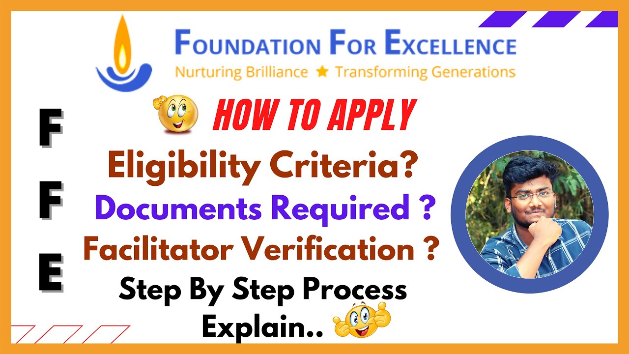FFE Scholarship | Facilitator? | Eligibility?| Application Process!! | Ep-78 | SCM