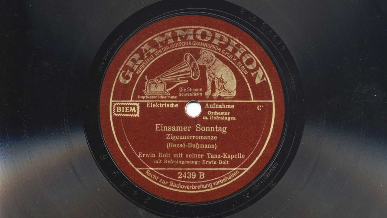 Erwin Bolt: Einsamer Sonntag (1936)