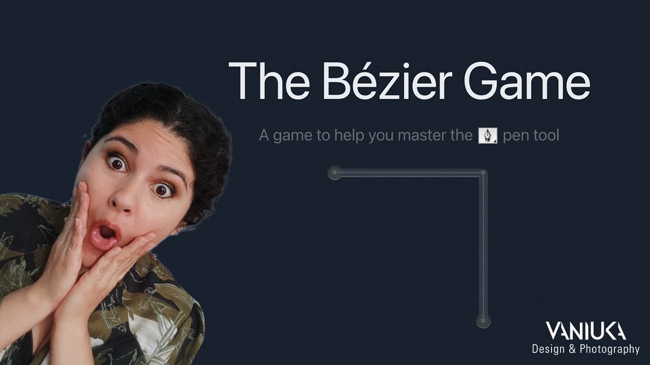 The bezier game, ¡Hazte maestro de la herramienta pluma!