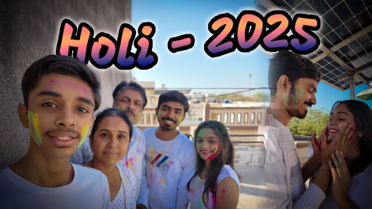 Holi -happy dulati - 2025 - #adival #holi