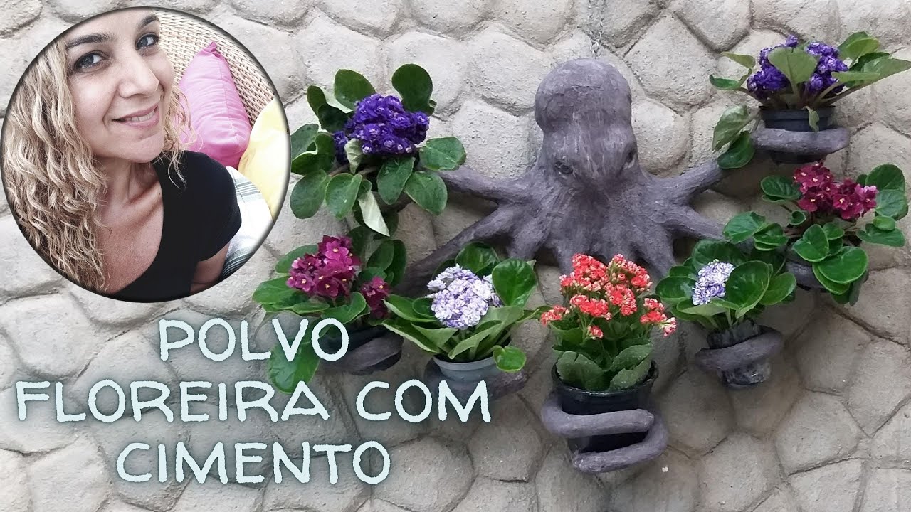 DIY-COMO FAZER UM POLVO SUPORTE /CÓMO HACER POLVO SOPORTE/how to make octopus support