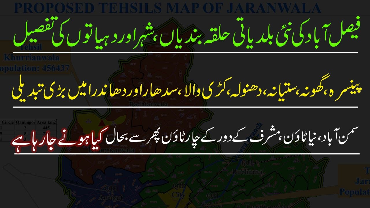 Faisalabad Ki Nayi Hulqa Bandian | Local Body Elections 2026 | New Town Update