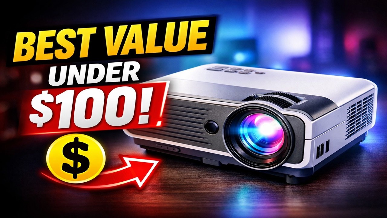 Best Projector Under 100 in 2026 🎬🚀 | 🔥 Top 5 Affordable & Powerful Picks