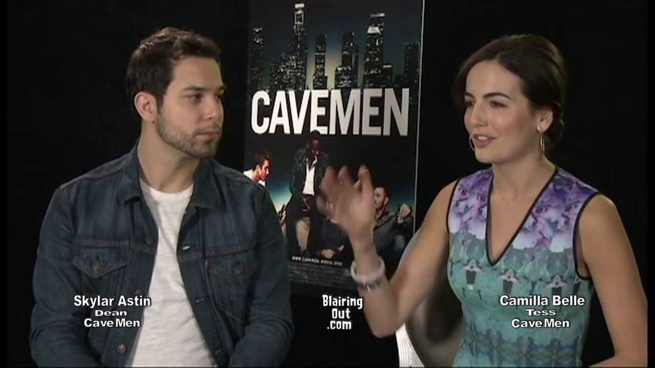 Skylar Astin & Camilla Belle talk w Eric Blair about the movie Cavemen