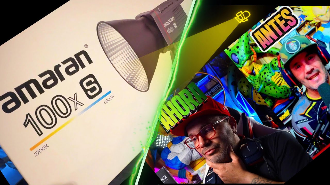 Aputure AMARAN 100x S | El mejor FOCO de Luz LED para vídeos PROFESIONALES