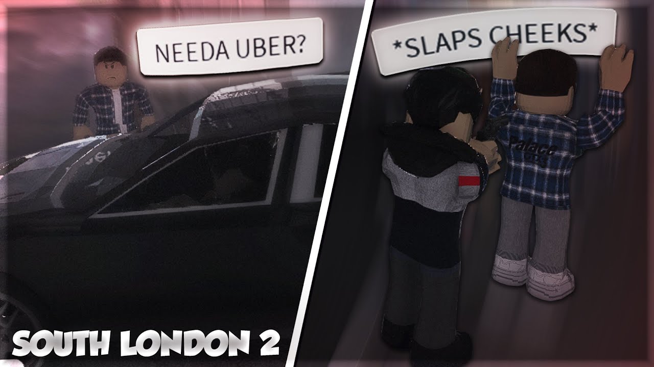 so i became a UBER DRIVER in roblox south london 2...