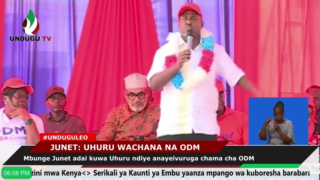 Mbunge Junet adai kuwa Uhuru ndiye anayeivuruga chama cha ODM