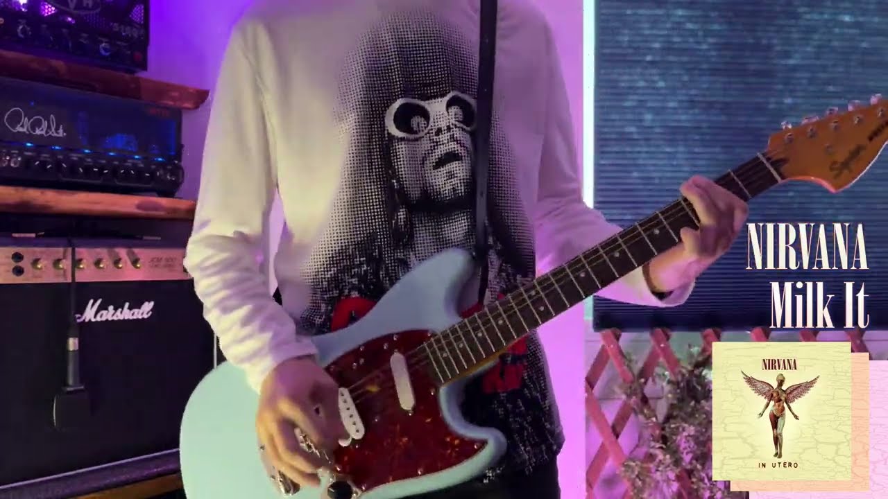 Nirvana – Milk It (Guitar Cover) #nirvanacover #kurtcobain #guitarcover