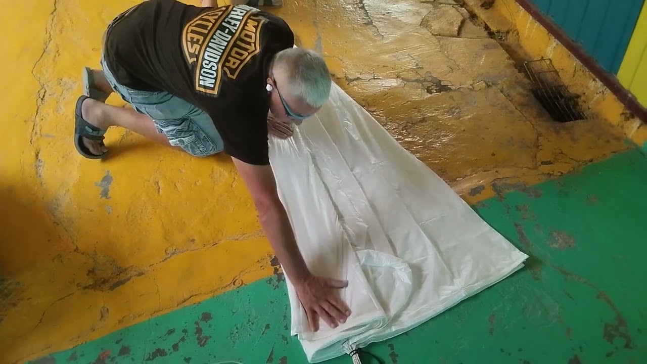 Укладка ЗП (запаски - Спасательного парашюта) по Шеленкову