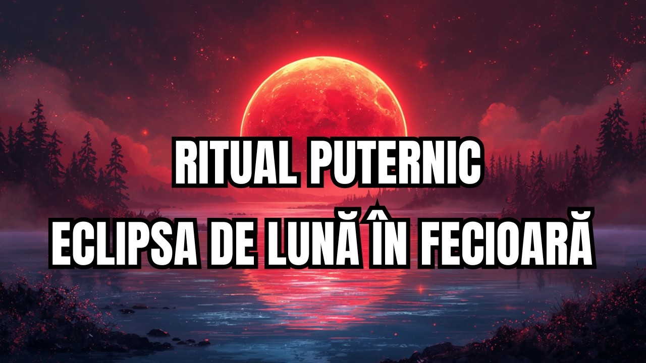 🔴 Cea Mai Puternică Lună din 2026: ECLIPSĂ DE SÂNGE 3 Martie - ULTIMA Până în 2028!