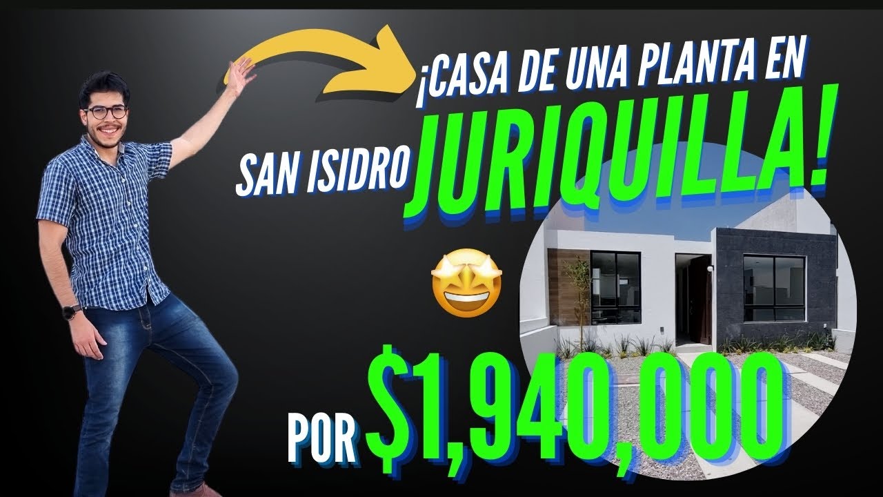 ¡Excelente Casa de una Planta en Venta! | San Isidro Juriquilla, Querétaro.