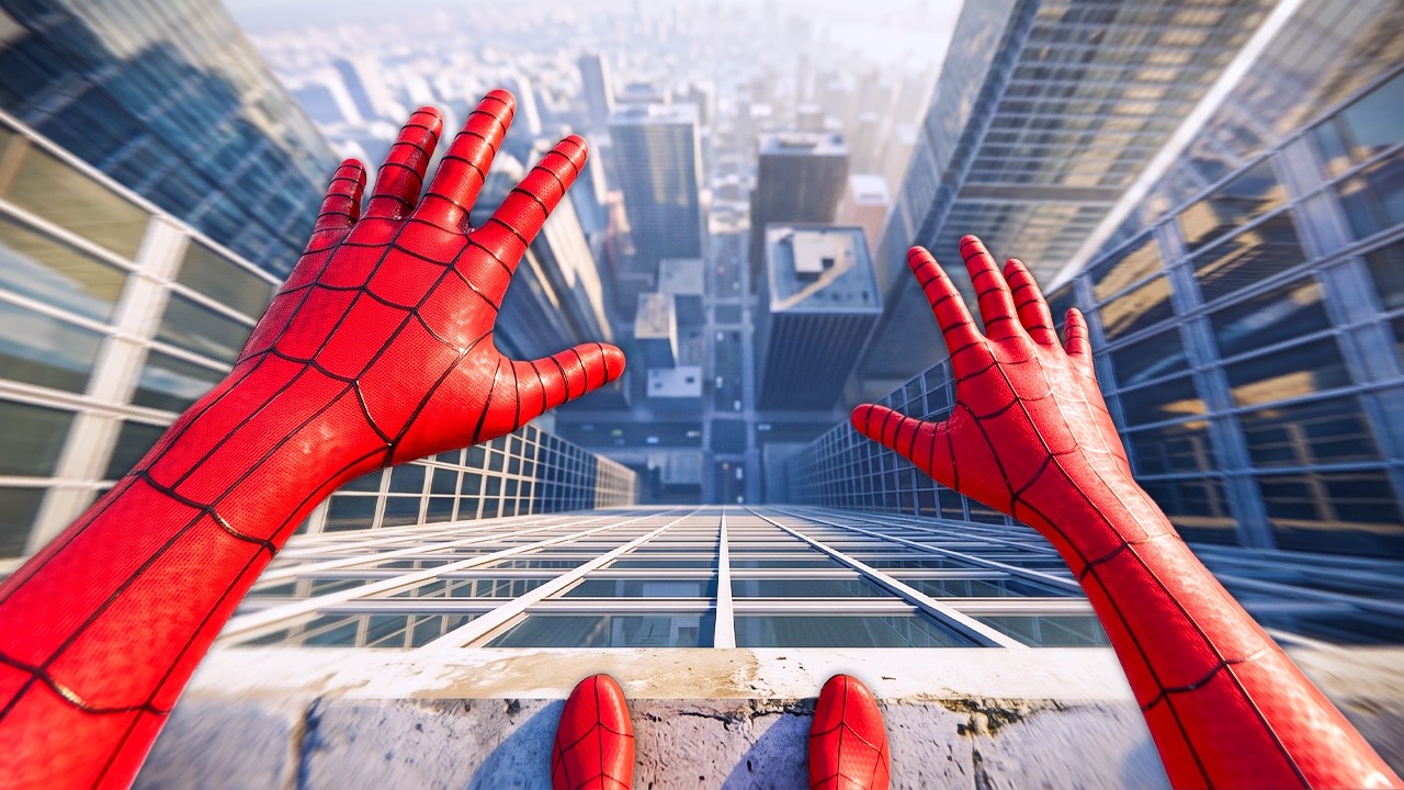 Spiderman in VR is WILD...