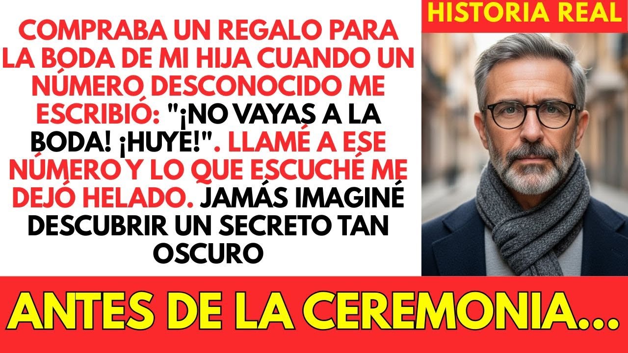 Un Número Desconocido Me Escribió ¡No Vayas A La Boda! ¡Huye!. Al Llamar, Oí...