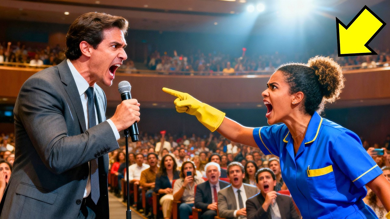 BIZNESMEN WYŚMIAŁ SPRZĄTACZKĘ PUBLICZNIE... ALE SZYBKO TEGO POŻAŁOWAŁ!