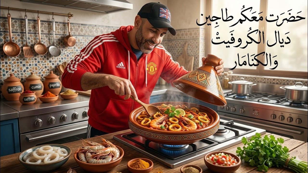 حضرت معكم اليوم  شهيوه المقيله ديال الكروفيت والكناما لاصوص والزعتر يا سلام