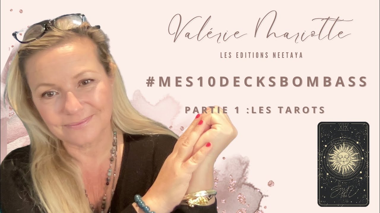 VLOG N°4 ❄️ TAG #mes10decksbombass partie 1 : les tarots 🔮 @AngelThaena @stcid1964