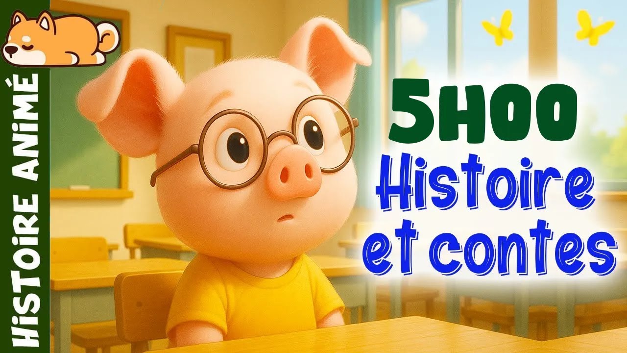 5H00 Histoires et contes 🐷 Histoire pour s'endormir | Conte sur l’amitié et la confiance, Soir
