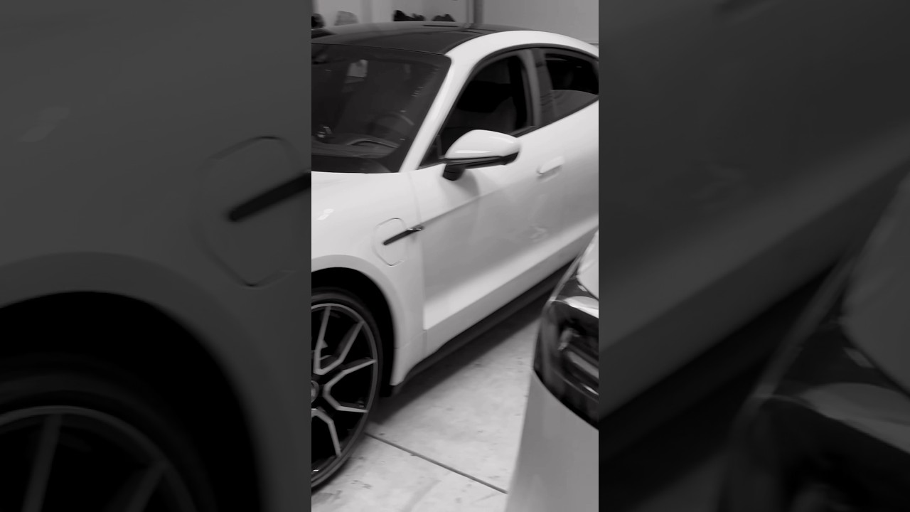 Porsche Taycan VS Tesla Y #taycan #teslamodely
