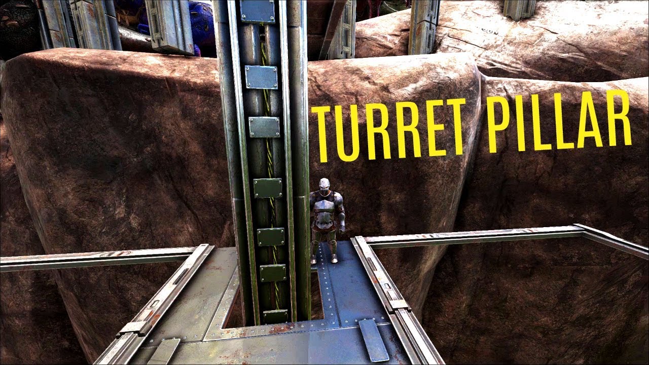 PILLAR TOWER and Easy Solo Ice Queen - Official PVP (E28) - ARK Survival Gameplay