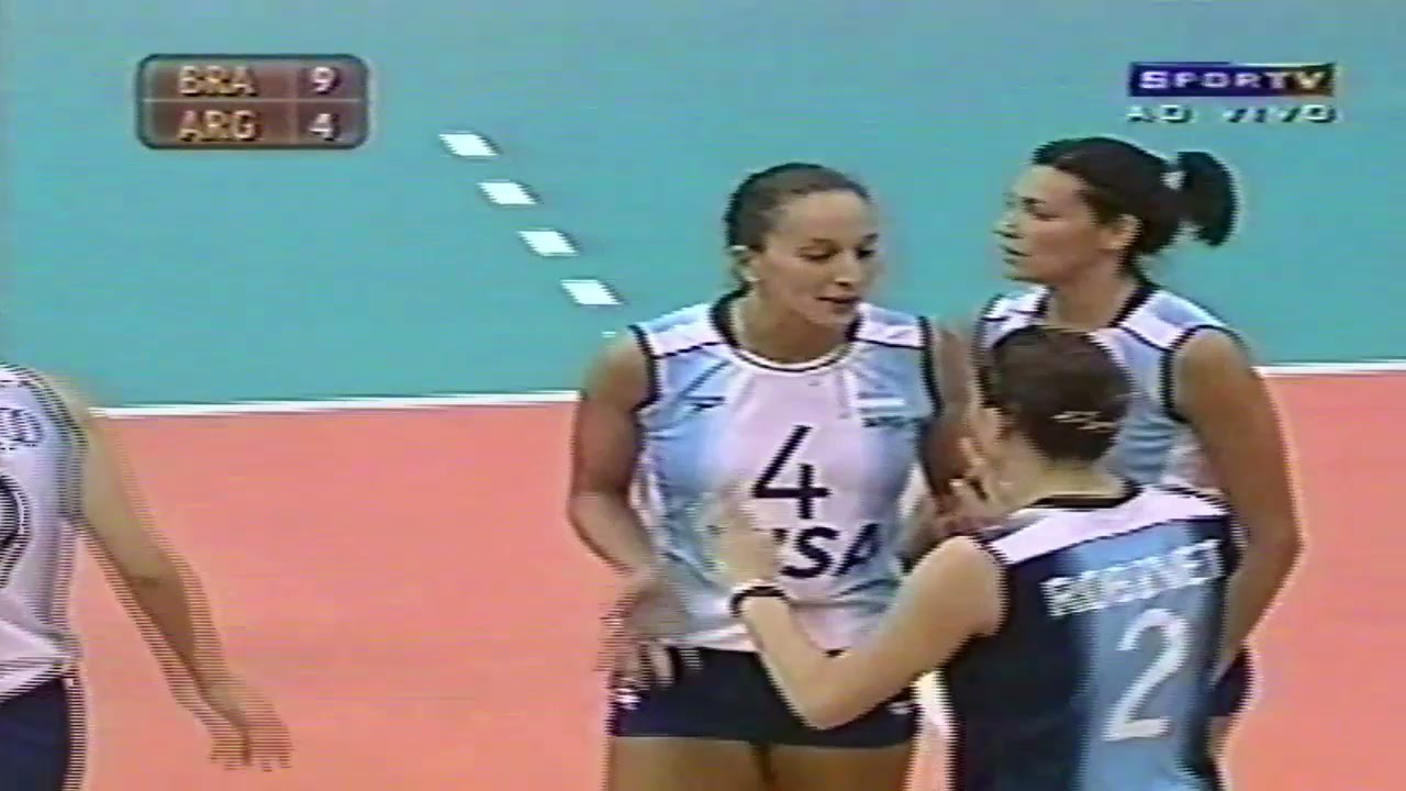 CLASSIFICATÓRIO MUNDIAL 2006 BRASIL ARGENTINA VÔLEI FEMININO
